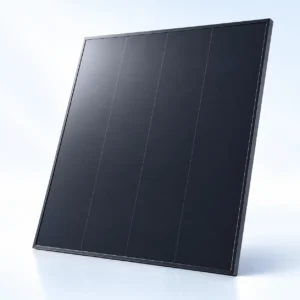 Tankoslojni solarni panel — ujednačena tamna površina