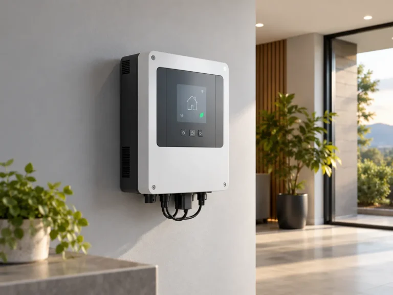 Solarni inverter montiran na zid